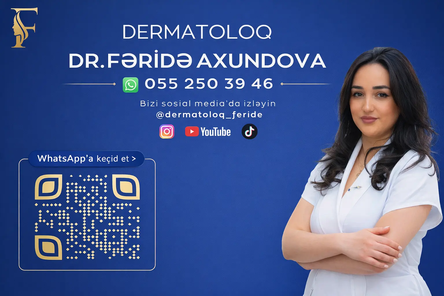Dr. Fəridə Axundova - Dermatoloq Bakı